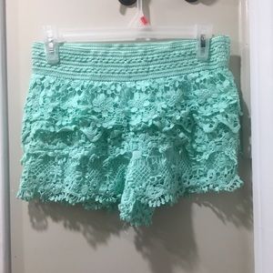 Lace shorts
